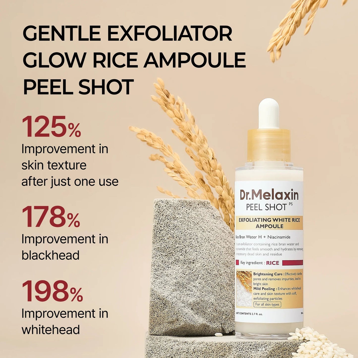 Peel Shot Glow White Rice Ampoule